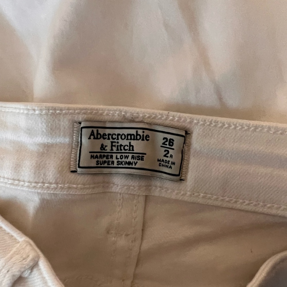 A&F low rise jeans